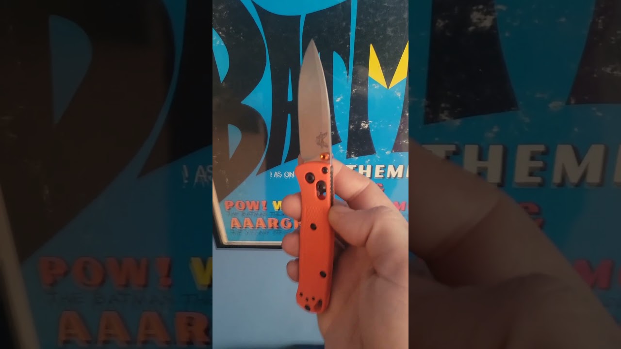 Benchmade Mini Bugout 533. Cant wait to get some new scales on this thing! 