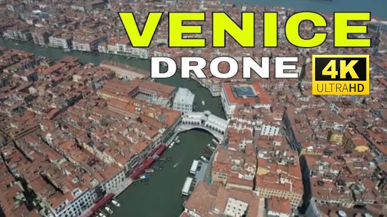 #Venice from above 🌎 Grand Canal and Piazza #SanMarco 4K #ItalyDrone DJI Air 2S.