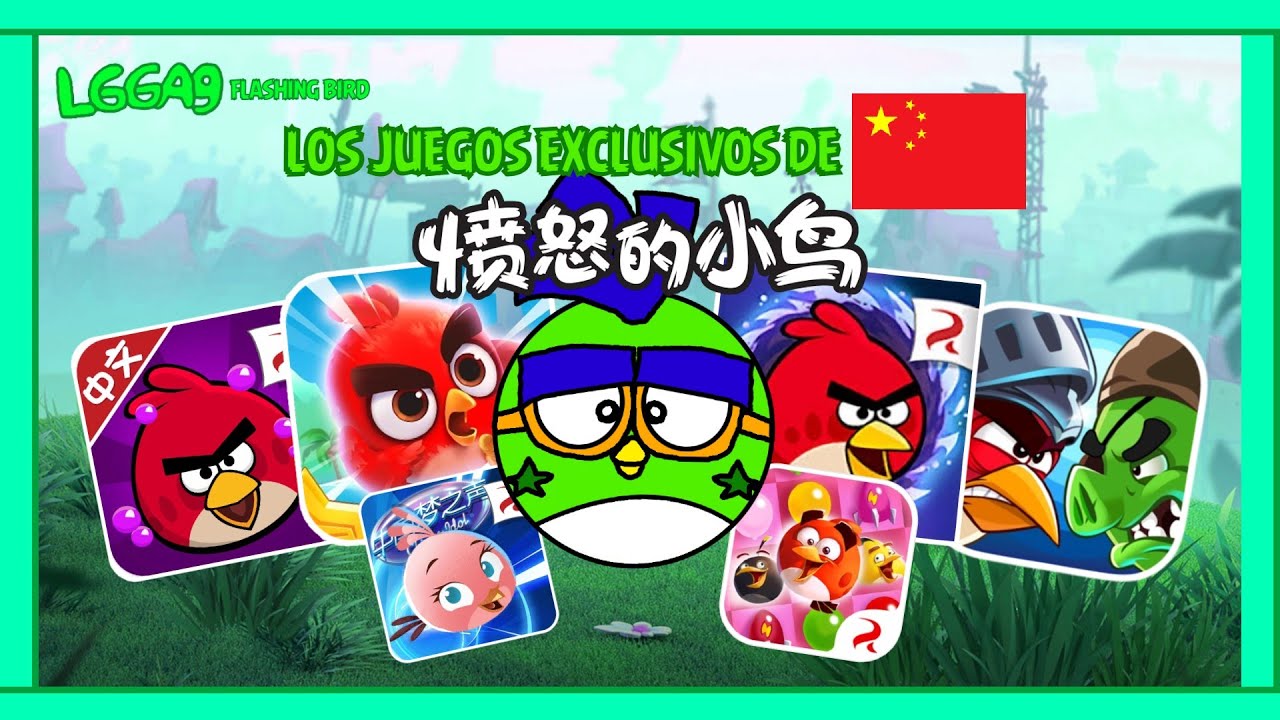 Analisis a los Juegos y Versiones Exclusivas de China de Angry Birds