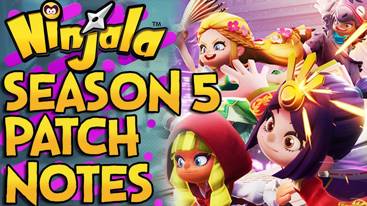 Ninjala Season 5 Patch Notes Buffs & Nerfs