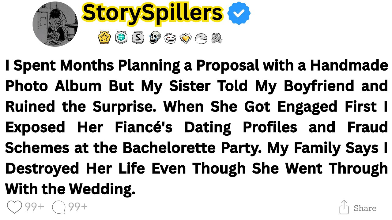 I Spent Months Planning a Proposal with a Handmade Photo Album But My Sister Told My Boyfriend and..