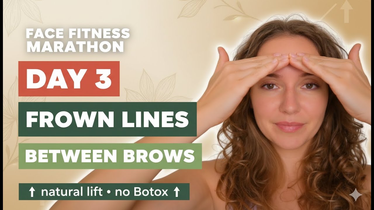 Day 3 How to get rid of frown lines FOREVER