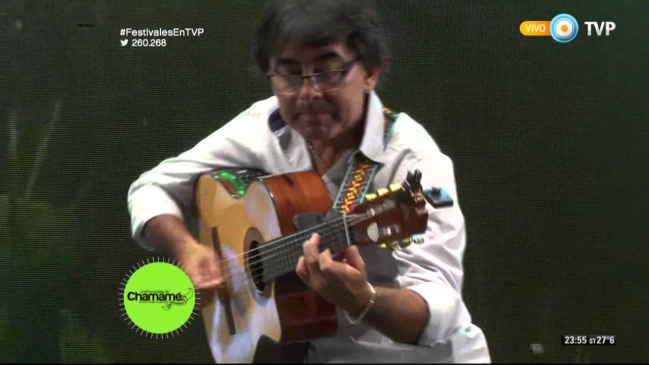 Bruno Mendoza en la Fiesta del Chamamé 2016