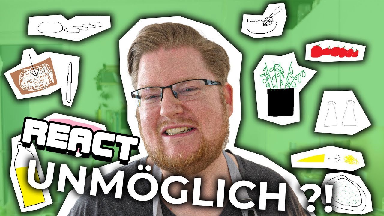 React: PietSmiet kocht Lucas gemalte Zutaten