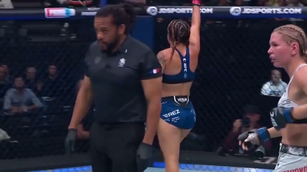 Ailin Perez Twerks in Opponent&rsquo;s Face After Dominant UFC Paris Win Following Weigh-In Scare