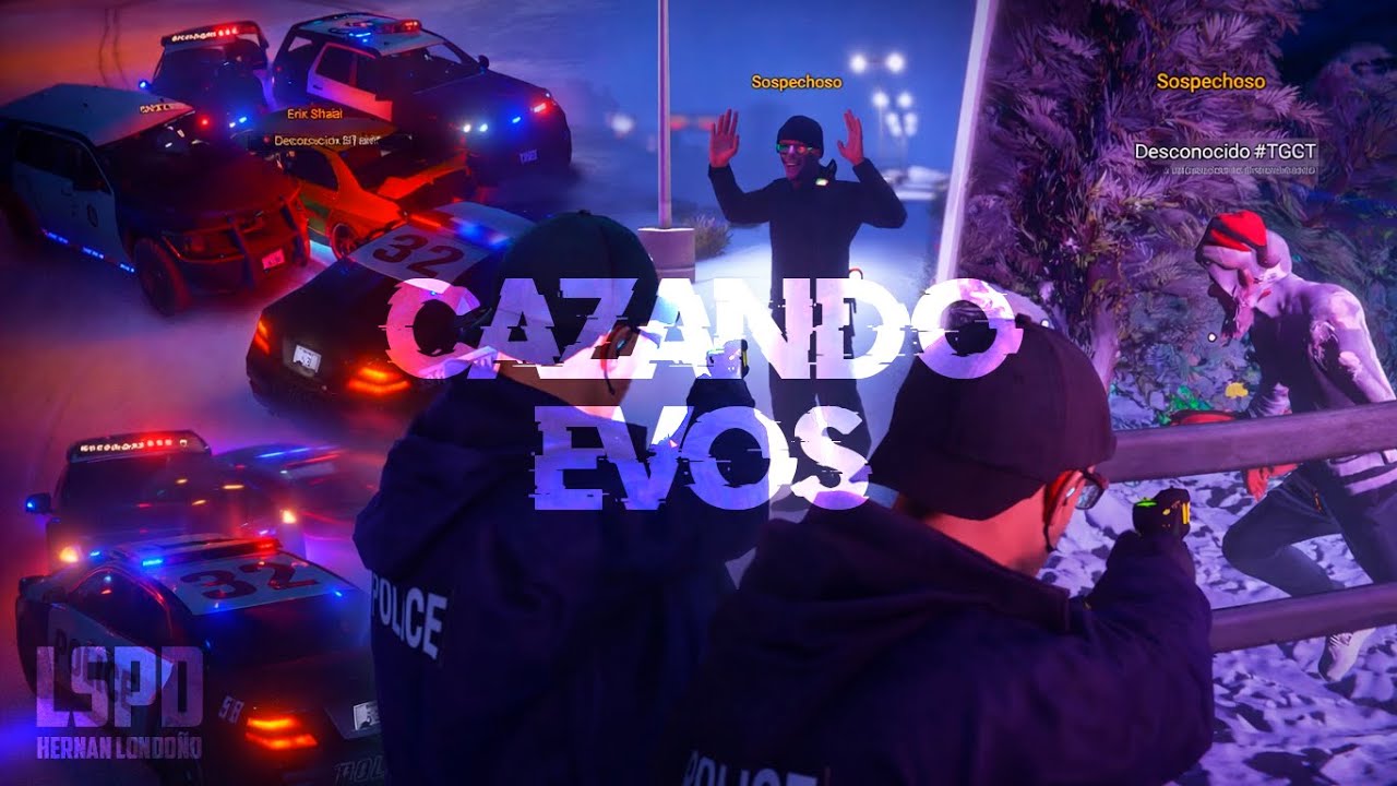 [GTAHUB] Cazando EVOLUTIONS en persecuciones 🥵🥵