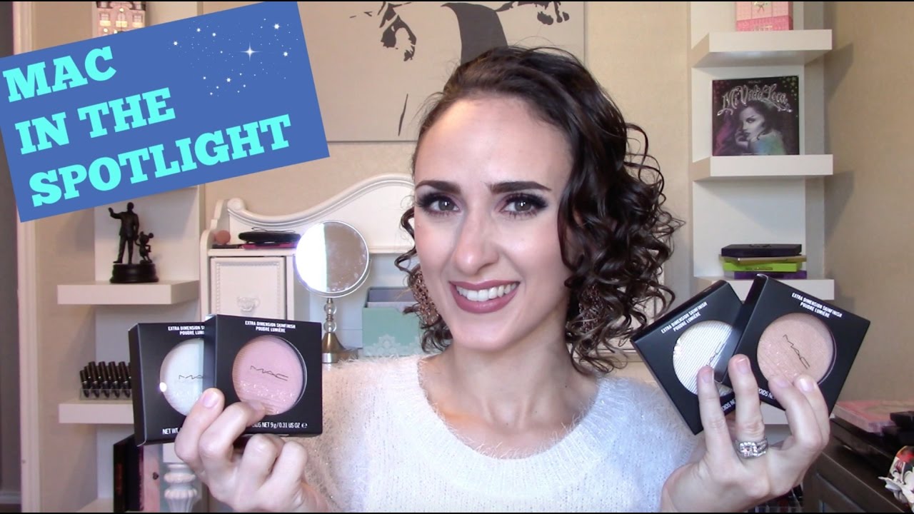MAC IN THE SPOTLIGHT EXTRA DIMENSION SKINFINISH- FIRST IMPRESSIONS