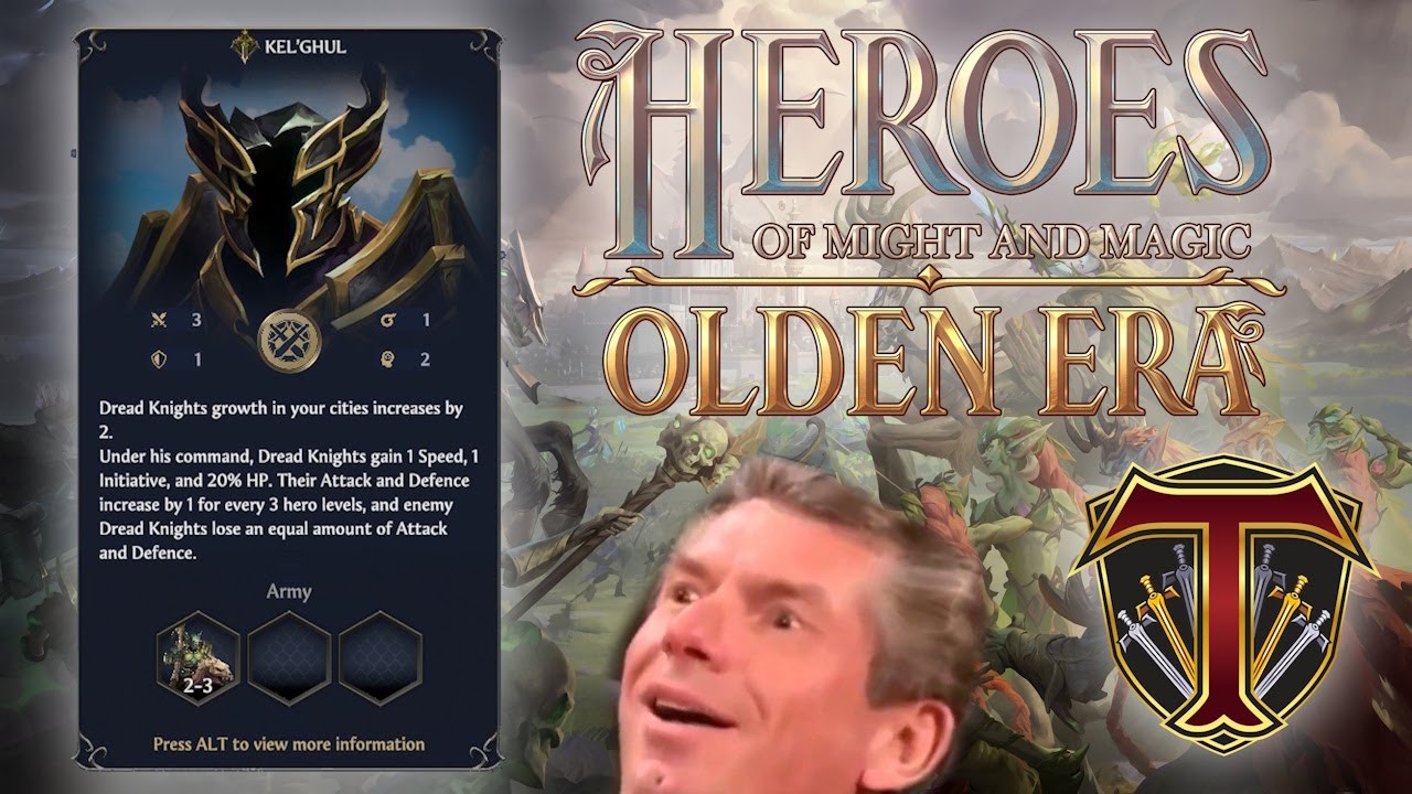 Heroes of Might and Magic: Olden Era - First Time Playing! Temple, Necropolis, Schism & Dungeon!