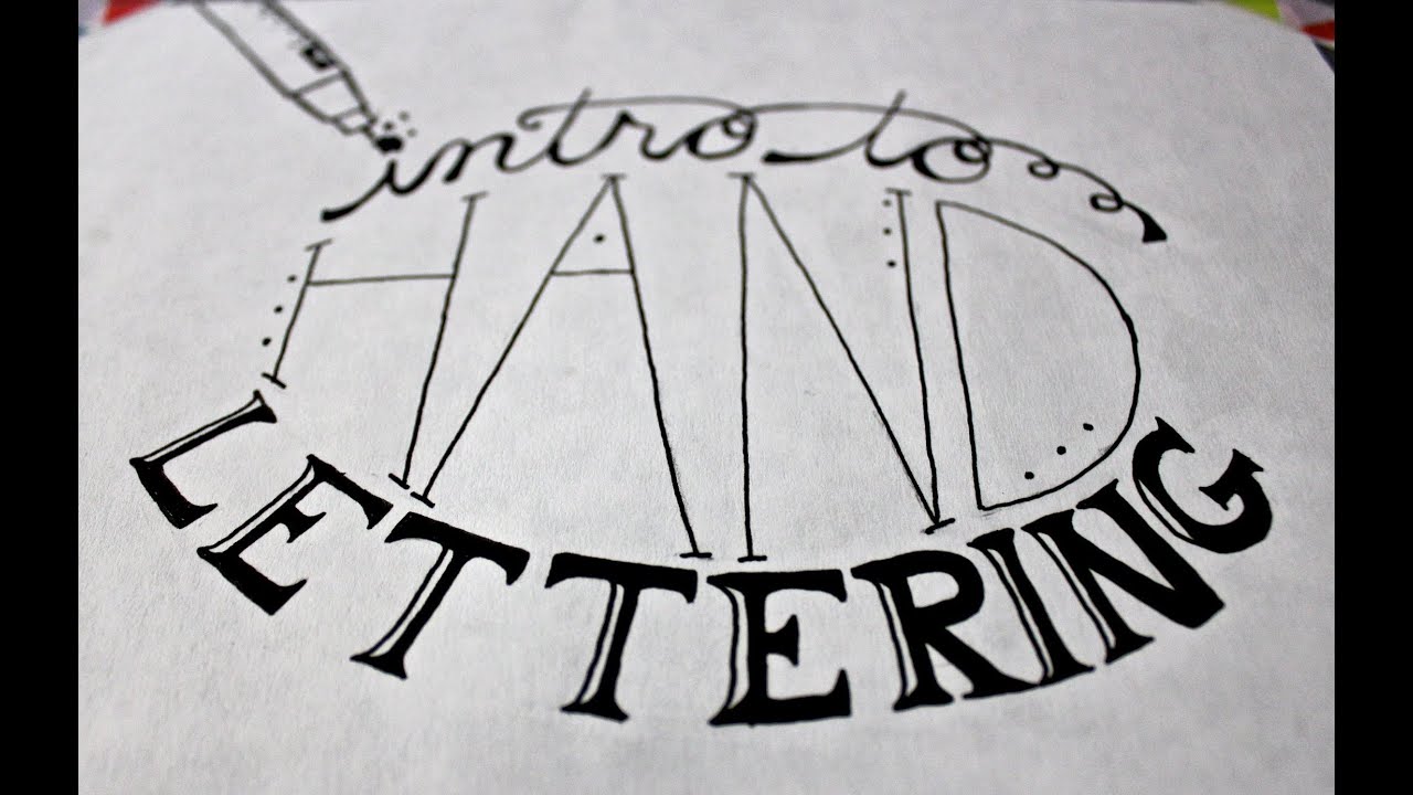 Intro to Hand Lettering