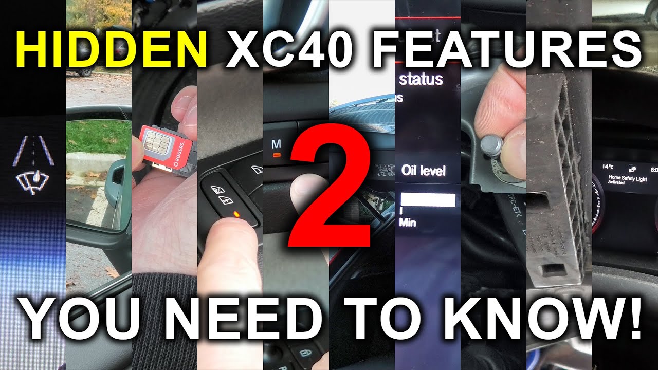 Volvo XC40 (2019-2026): 10 Hidden XC40 Features You Need To Know! Part 2.