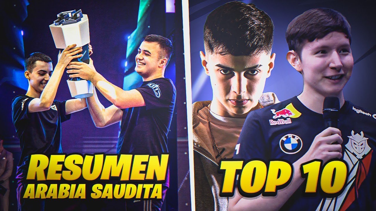 KING Y JELTY representan LATAM en TORNEO PRESENCIAL😎  || RESUMEN Torneo en ARABIA SAUDITA FORTNITE