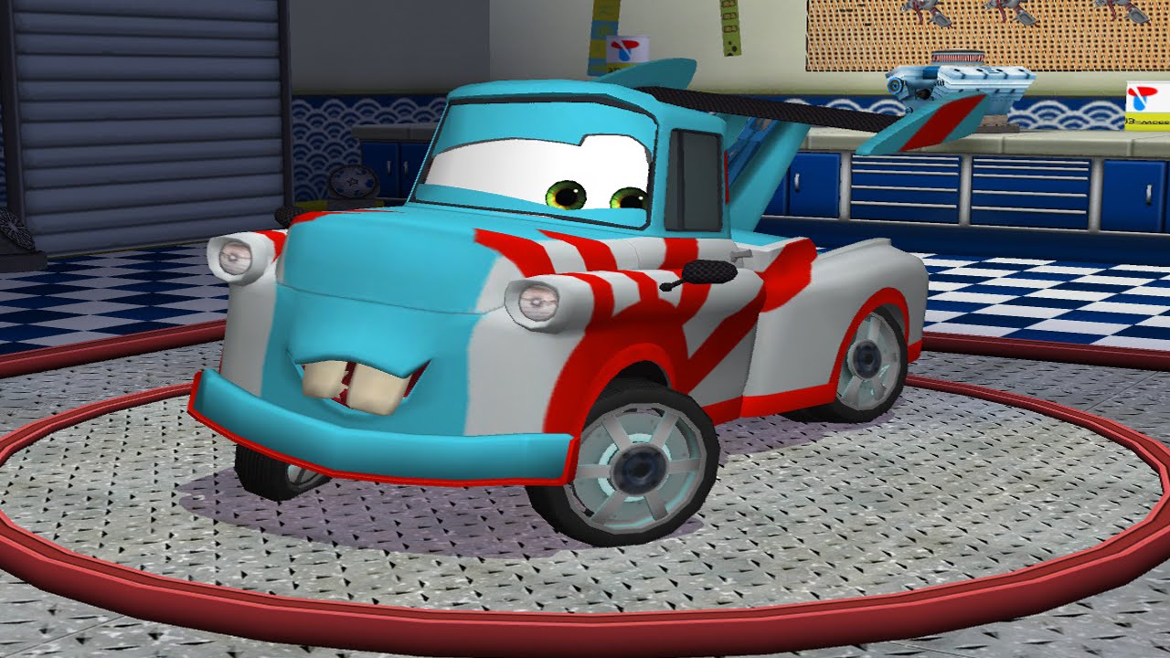 Cars Toon Mater's Tall Tales - Tokyo Mater Game