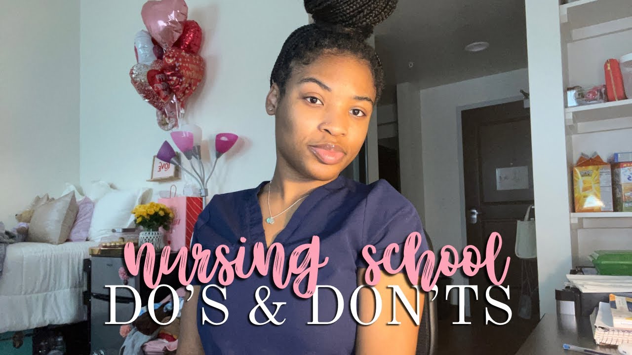 DO’S & DON’TS OF NURSING SCHOOL | 8 tips to succeed 🤍