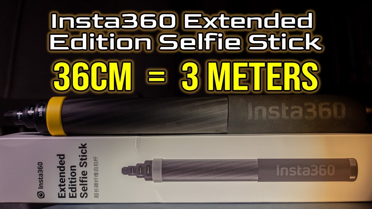 The World's FIRST Pocketable Super Long 3M Carbon Fiber Selfie Stick and Secret Coupon