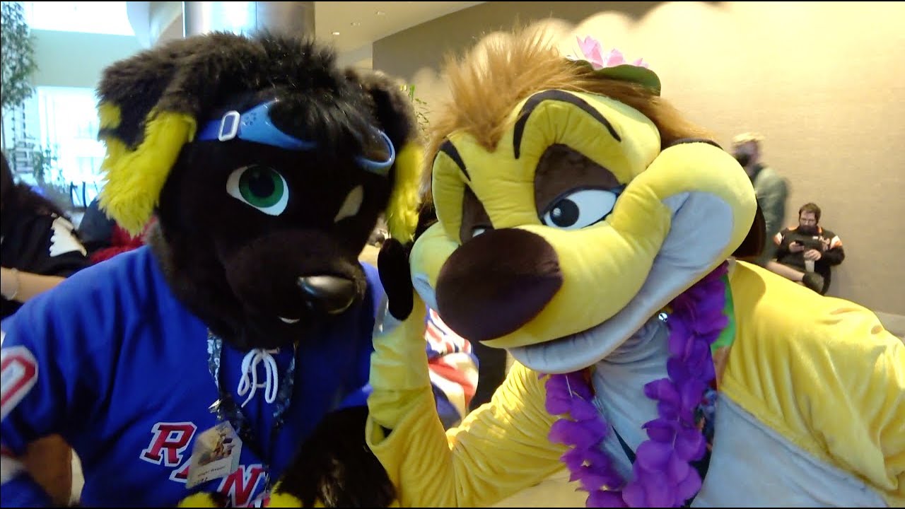 Anthro New England 2024 - Timon The Lion King Fursuit Cosplay