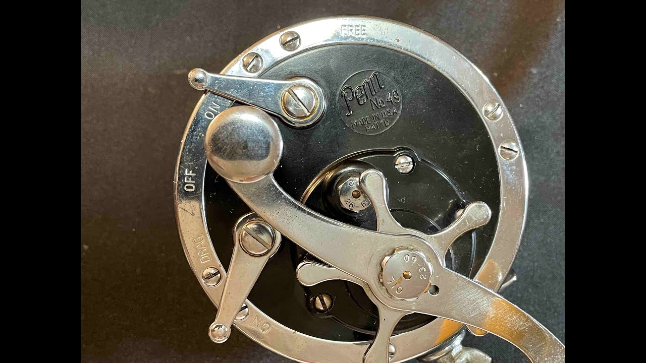 Penn No 49 Deep Sea Reel (Mariner Series) -- Lubrication and Service -- Young Martin's Reels