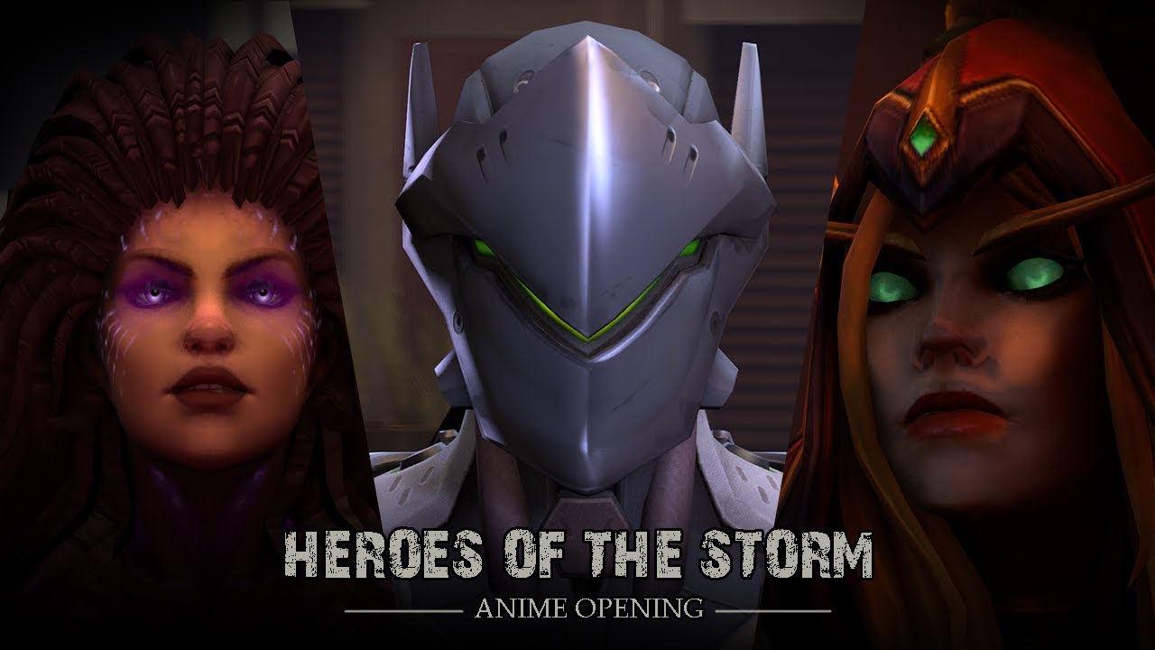 [SFM] Heroes of the Storm Anime Opening