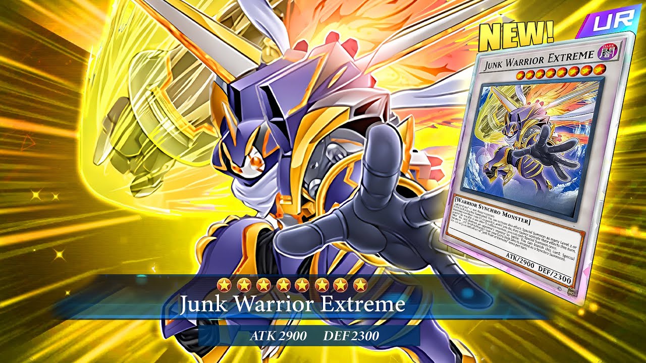 New Junk Synchro Support Is MIND BLOWING!! -  Junk Warrior Extreme