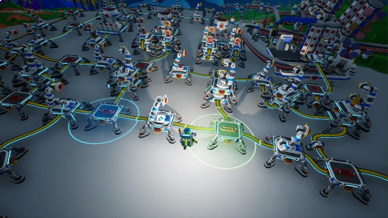 Astroneer:Zug Automation und Filter Anlage/GER