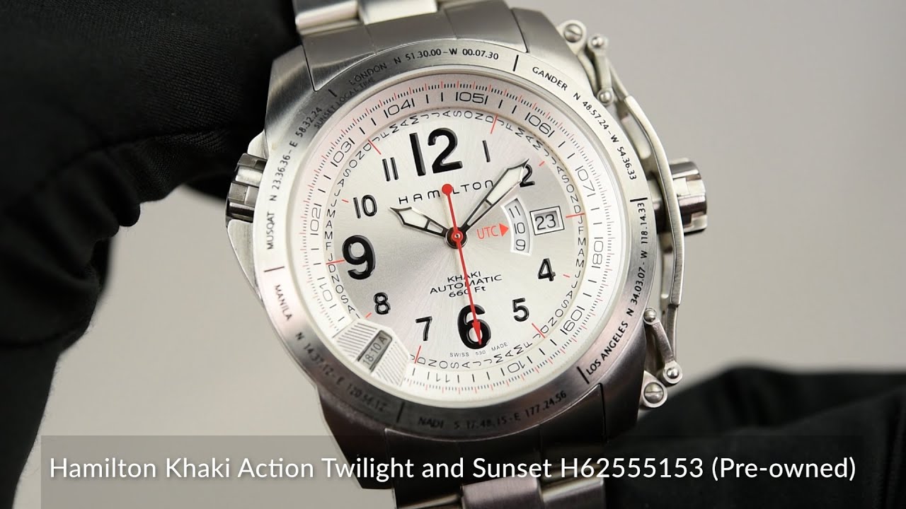 Hamilton Khaki Action Twilight and Sunset H62555153 (Pre-owned)