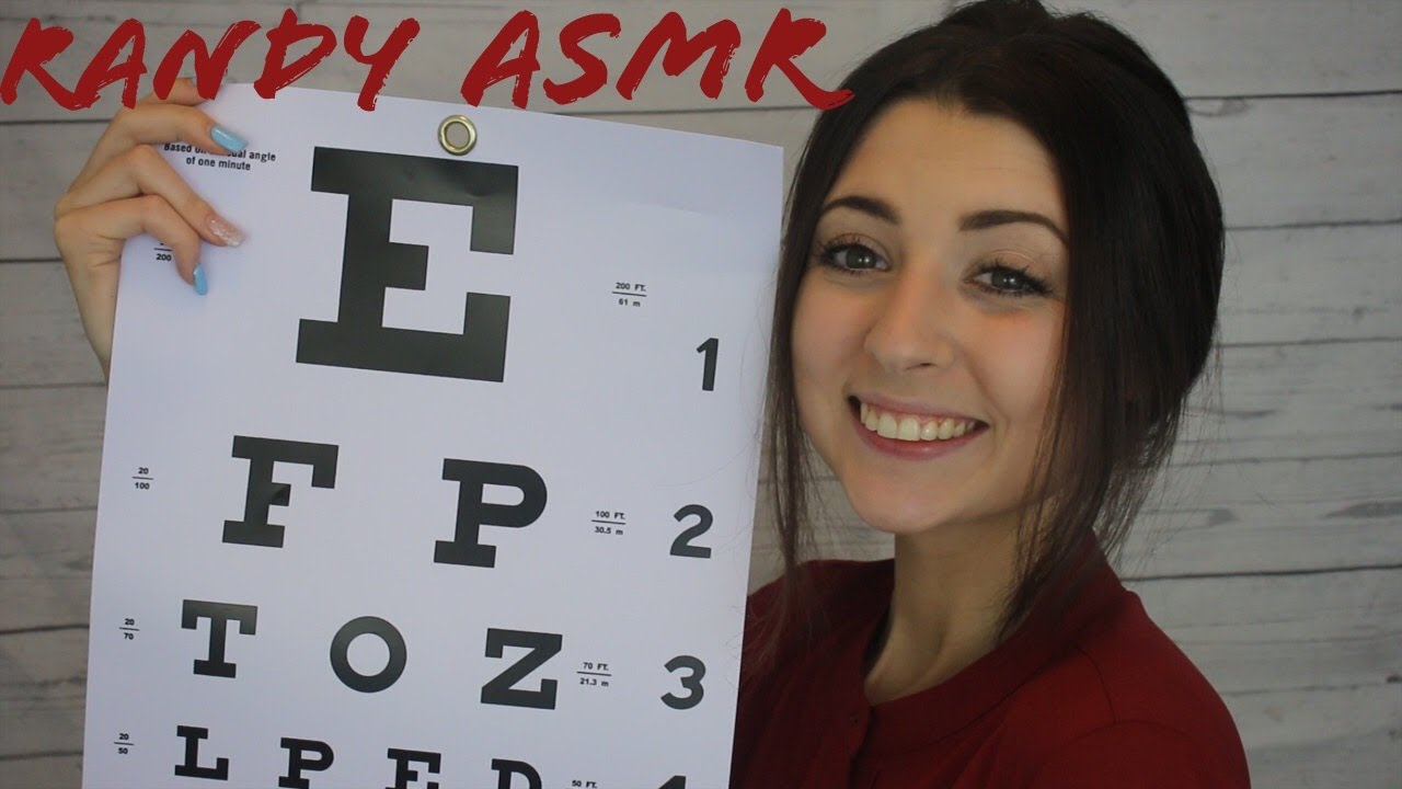 [ASMR] EYE EXAM - MEDICAL ROLEPLAY