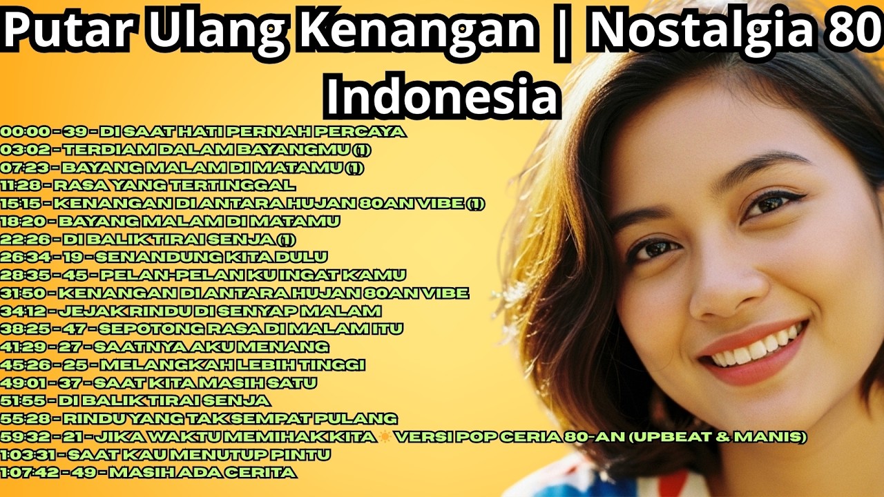 Putar Ulang Kenangan | Nostalgia 80 Indonesia