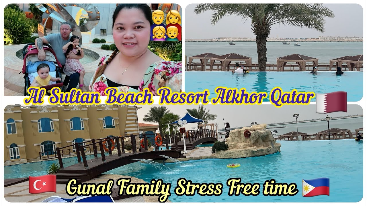 FAMILYDAY TIME @AL SULTAN BEACH RESORT ALKHOR QATAR VERY NICE AND AFFORDABLE W/FREE BUFFET BREAKFAST