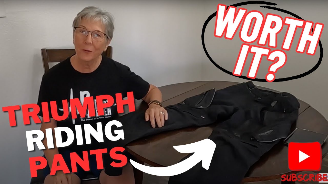 Real World Test- Triumph riding pants