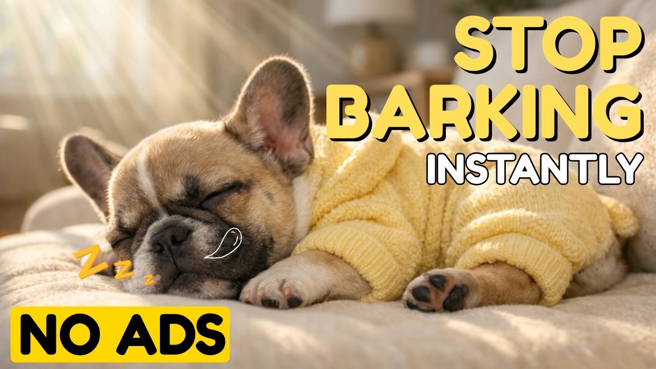 Stop Puppy Barking Instantly 🐾 12H NO ADS 2026: 432Hz Puppy Jazz Music for Separation Anxiety