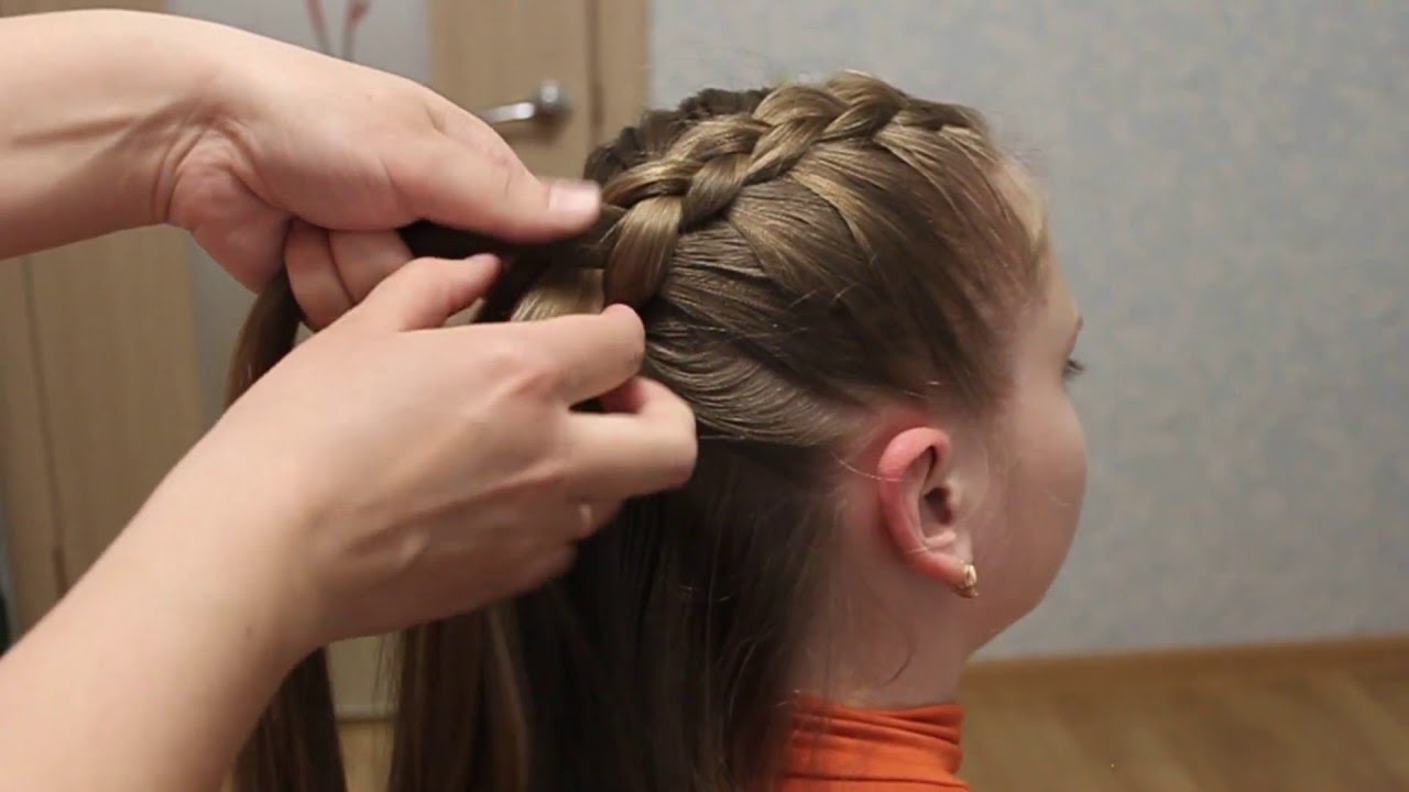 Beautiful diagonal braid | Hairstyles for school | Best Hairstyles for Girls