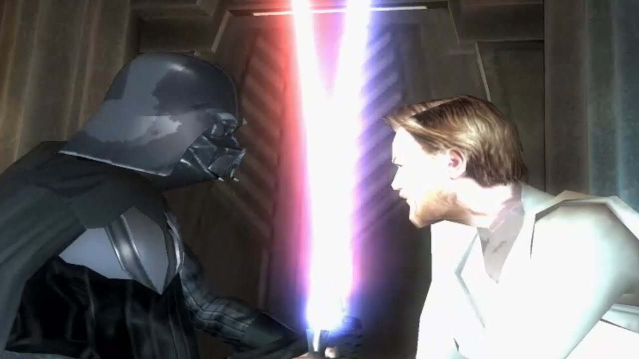Obi-Wan vs Darth Vader on Mustafar | Revenge of The Sith PS2 Obi-Wan Gameplay