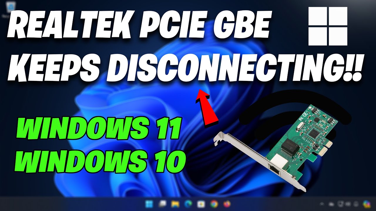 How To Fix Realtek PCIe GBE Family Controller Keeps Disconnecting - NEW 2026✅