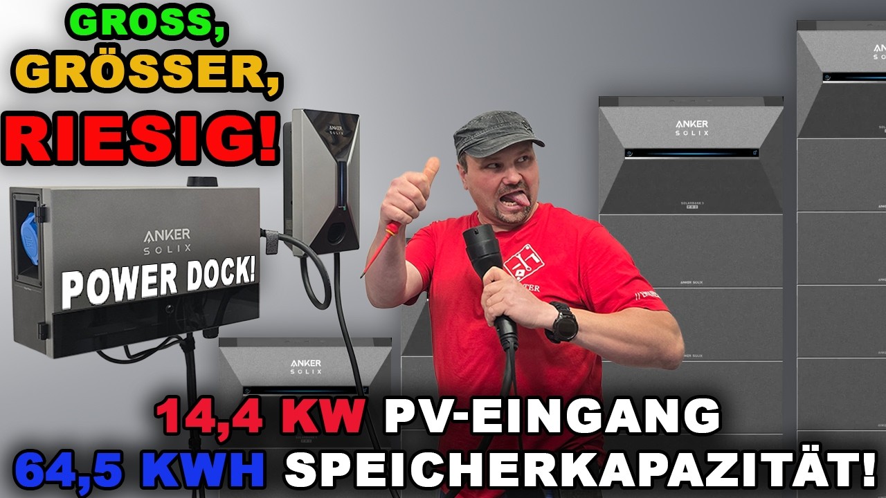 Mega Solaranlage mit Anker Power Dock & V1 Wallbox | Alles was du wissen musst!