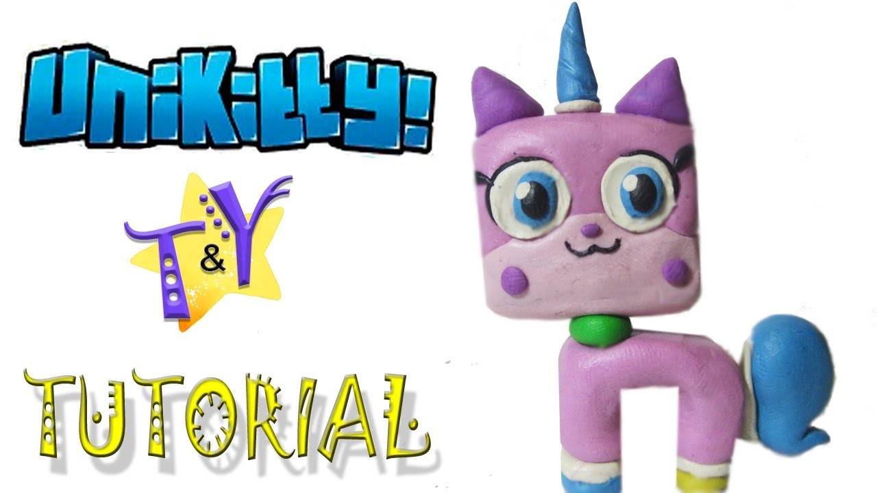 Как слепить Юникитти из пластилина Туториал Unikitty from clay Tutorial