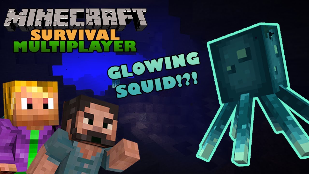 Minecraft Survival Multiplayer ⛏ | Glow Squid | 1.17 Let's Play | EP08