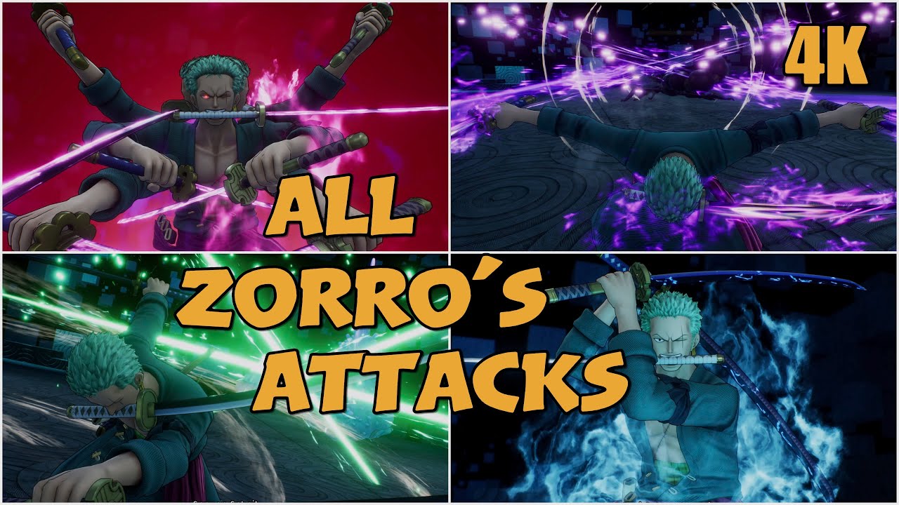 One Piece ODYSSEY: ALL Zorro´s Ultimate Attacks!