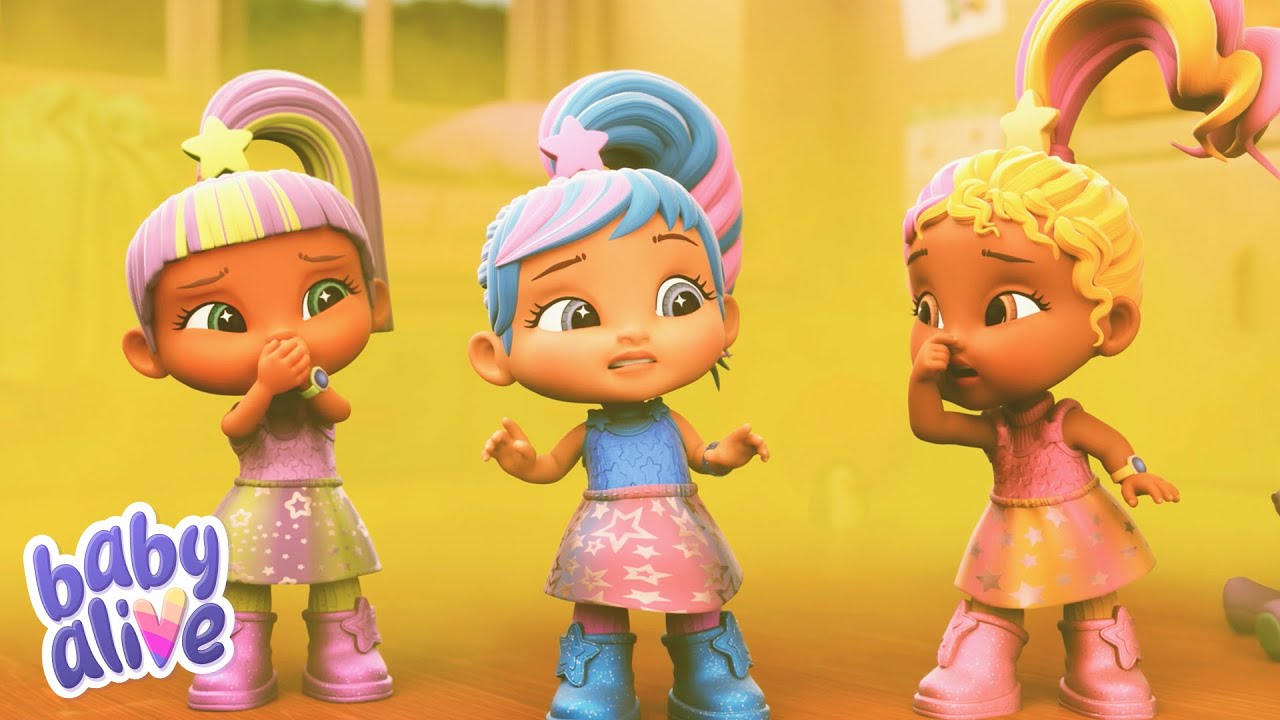 SMELLY Diaper CHANGE! 💨😱 Baby Alive Official 🍼 Playtime Cartoons for Kids ✨ Baby Videos 💕