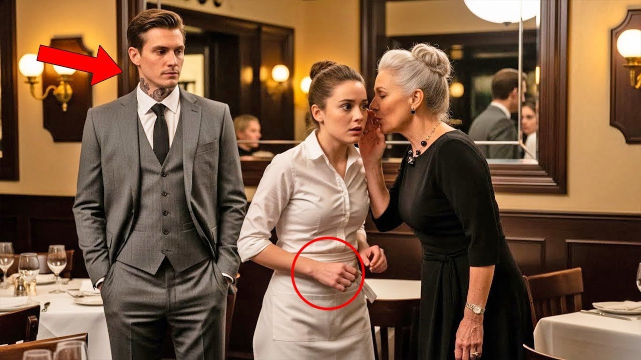 La Mère du Parrain a Parlé à la Serveuse : Ce Qu'elle a Entendu a Fait Blêmir Son Fils de Peur !