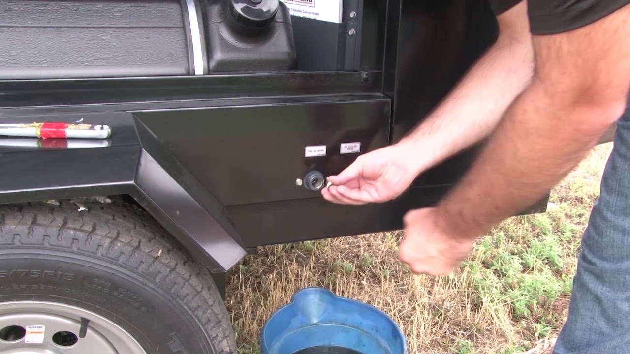 How to Replace Compressor Engine Oil