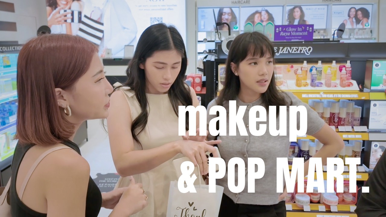 GIRLS DAY OFF | Makeup & Pop Mart