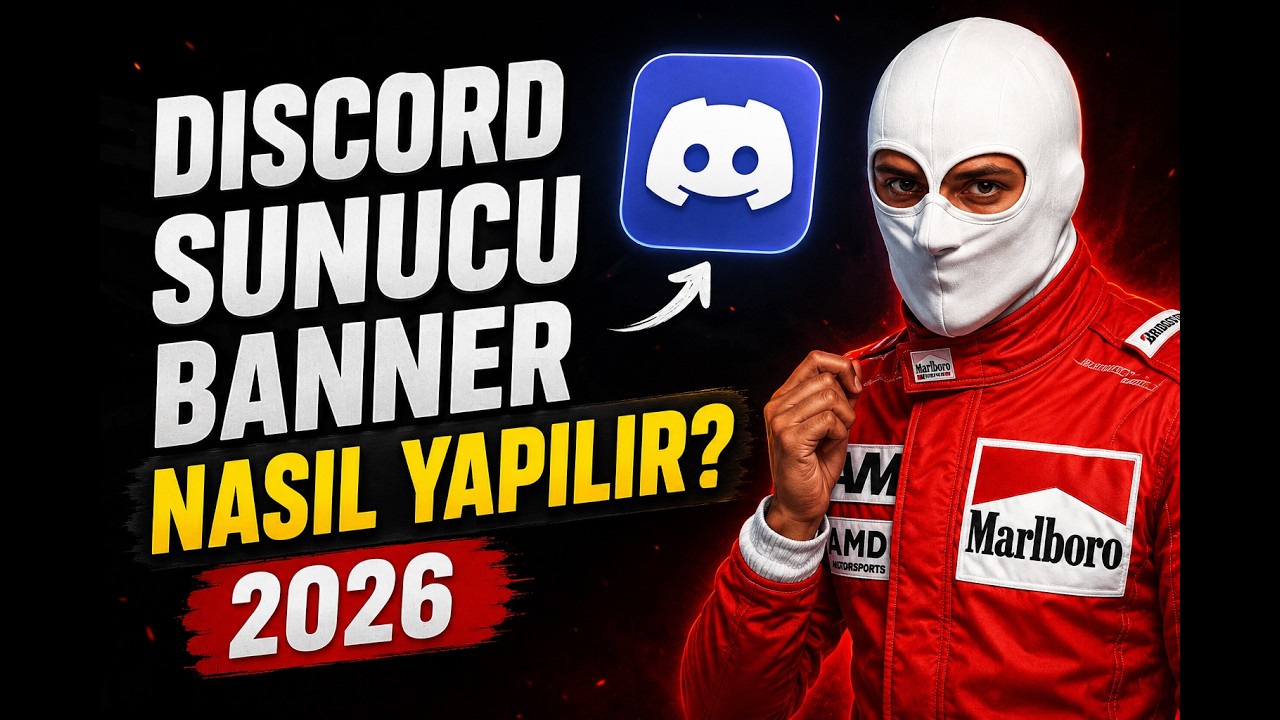 Havalı ve Hareketli Discord Sunucu Banner Nasıl Yapılır | 2026