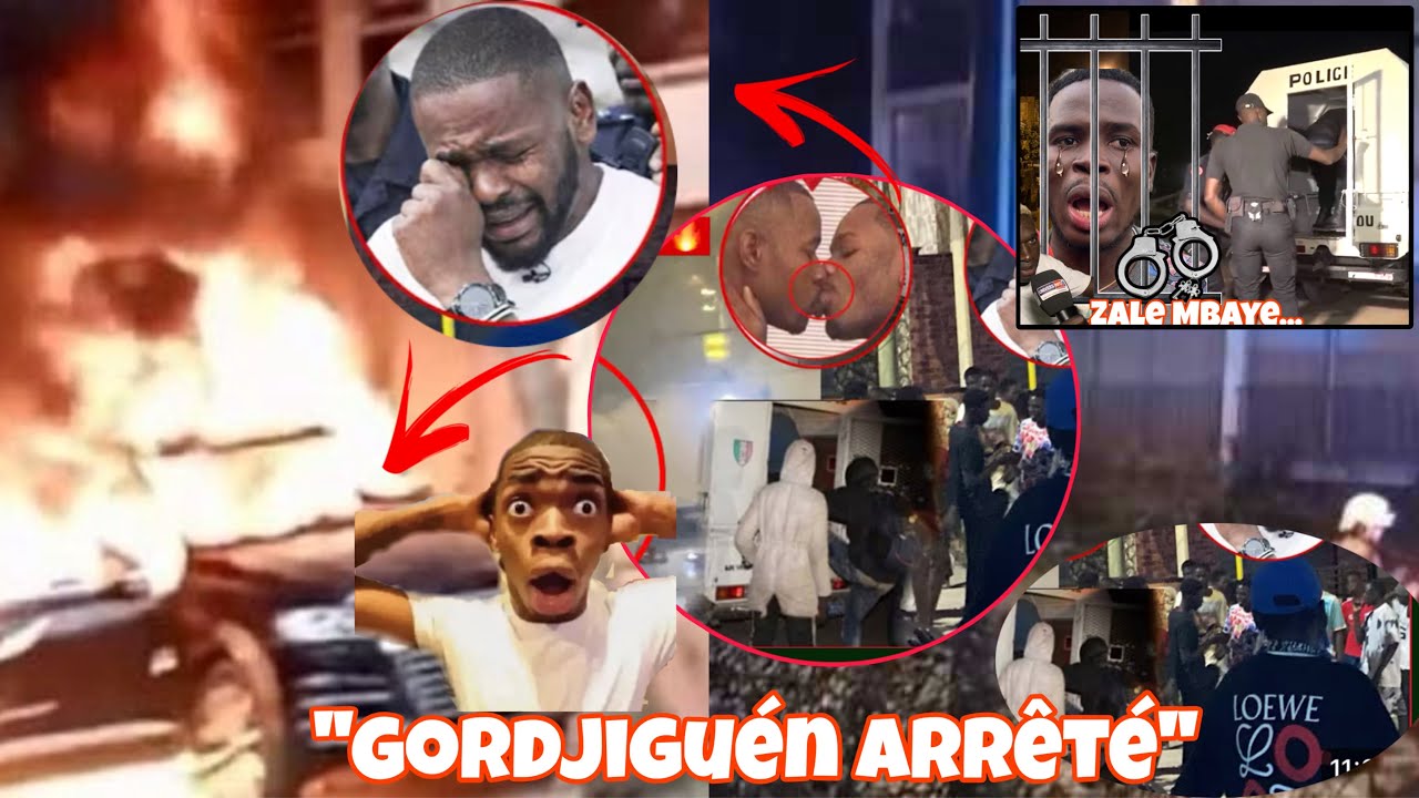 🛑Alahou Akbar😱‘’Gordjiguén arrêté à la Cité Fadia’’Les jeunes veulent brûlés la maison de…La Police…