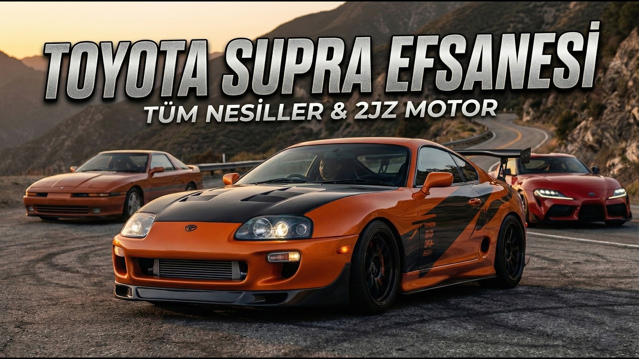 Toyota Supra Efsanesi: Bana 10 Saniyelik Bir Araba Borçlusun | Supra Hikayesi