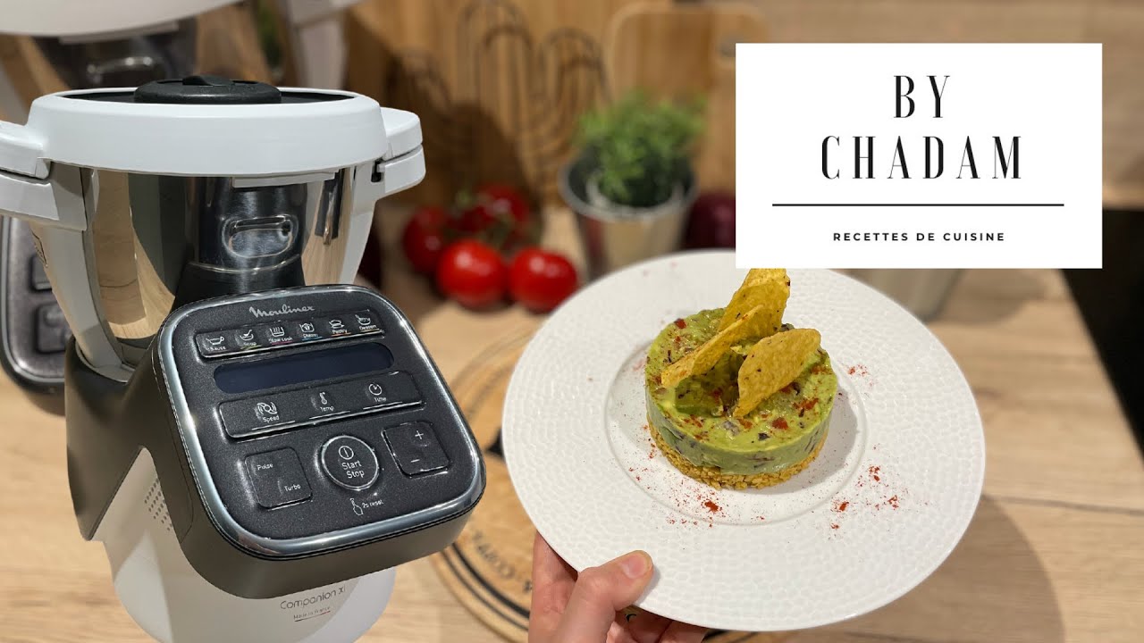 Entrée au Guacamole au Companion de Moulinex