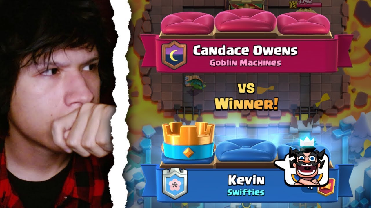 I Went Up Against Candace Owens In Clash Royale...