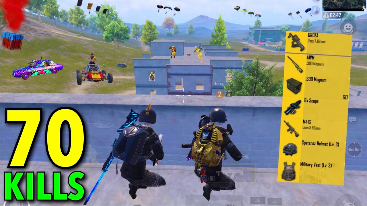 Wow😱MY BEST GAMEPLAY with DUO GODZILLA SET🔥PUBG Mobile