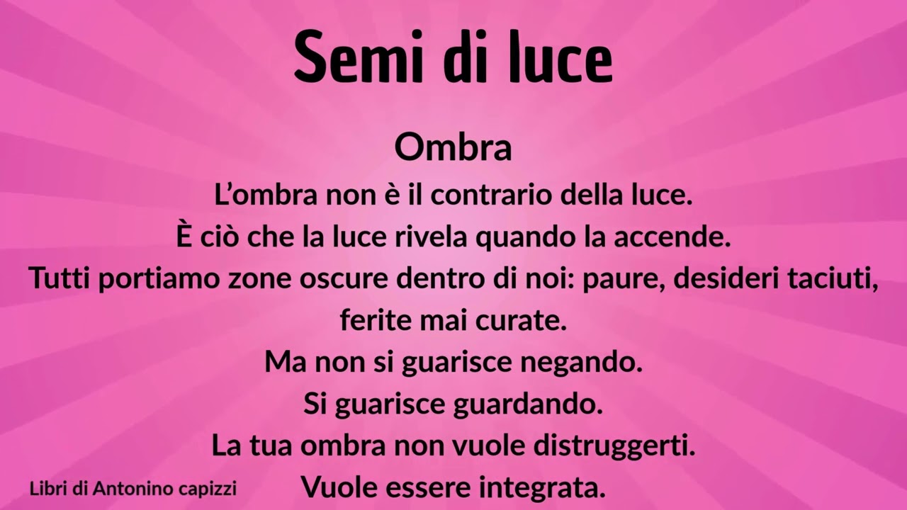 “Semi di Luce – Luce, Ombra, Connessione, Disciplina, Gioia | Slideshow con musica rilassante”