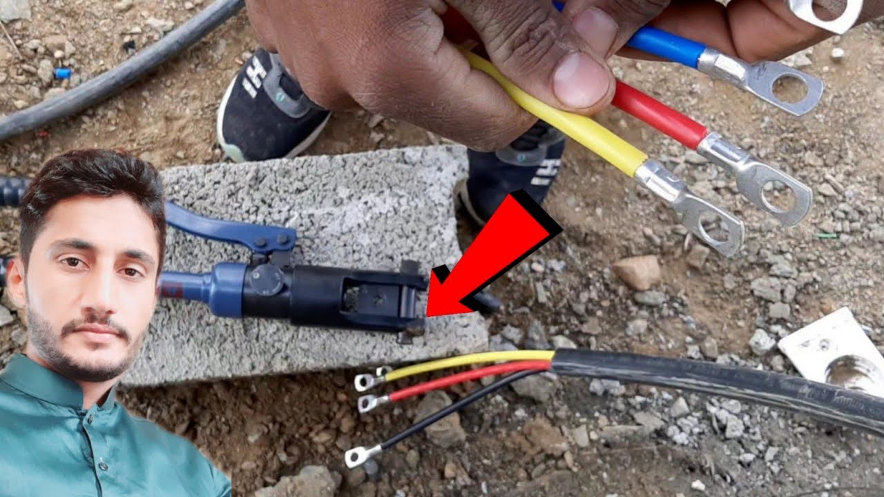 How to Electrical crimping cable lug/in Urdu Hindi ksa 2020 new