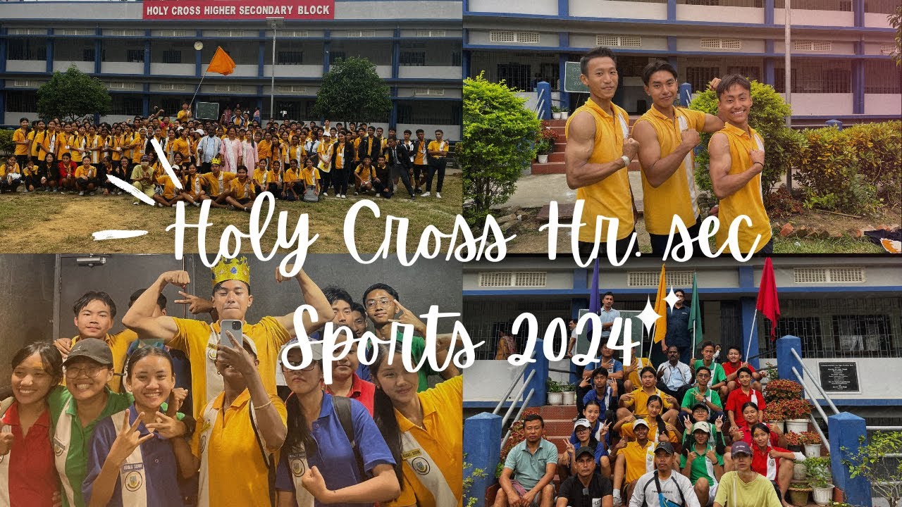 2024 Sports Meet Holy Cross Hr. Sec School Dimapur,Nagaland | Champions Yellow House