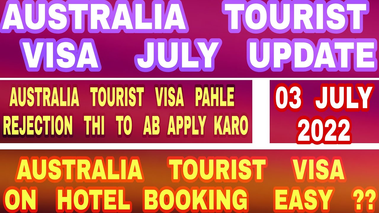 Australia Tourist Visa From India | How To Get Australia Tourist Visa | Australia Visa Trend 2022